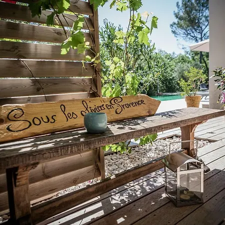 Sous Les Oliviers - Jacuzzi - Studios De Standing Tout-Equipes Saint-Maximin Exterior foto